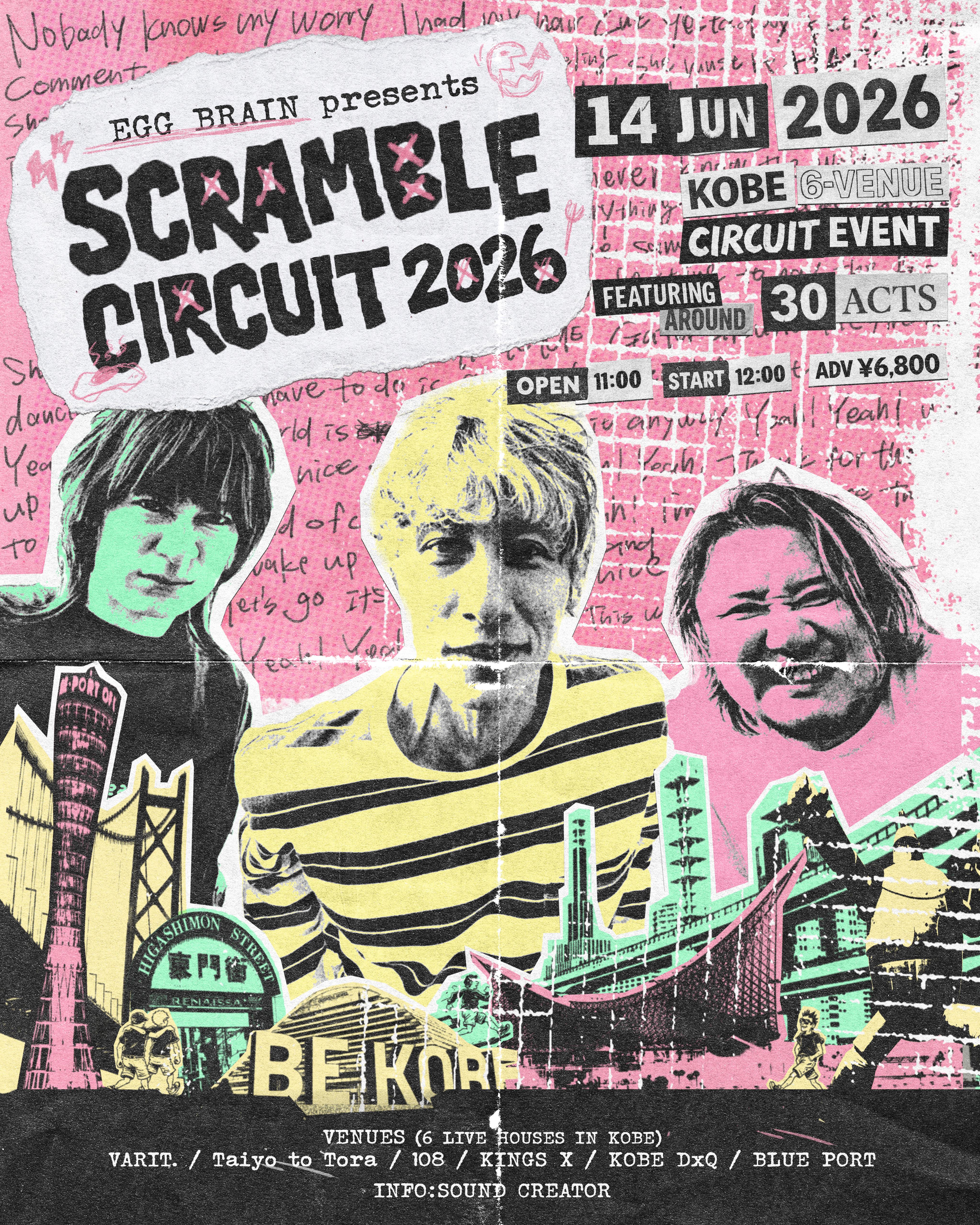 EGG BRAIN presents  SCRAMBLE CIRCUIT 2026